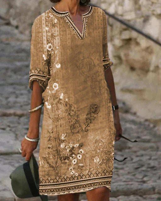 LILY – Retro-Minirock mit Blumendruck - Image 3