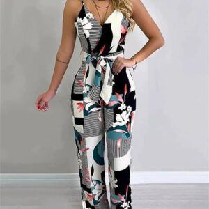 FINLEY – Bedruckter Blomstret-Jumpsuit