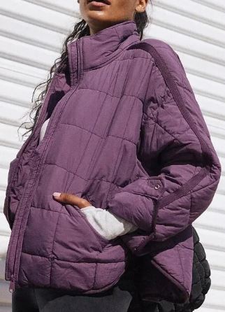 Marigold - Quiltet-Jacke mit aufgedruckter Farbe - Image 2