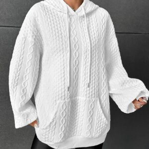 Calliope – Elegantes, übergroßes Hættetrøje