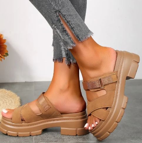 Alice – Ortopædiske mode-kilesandaler - Image 2