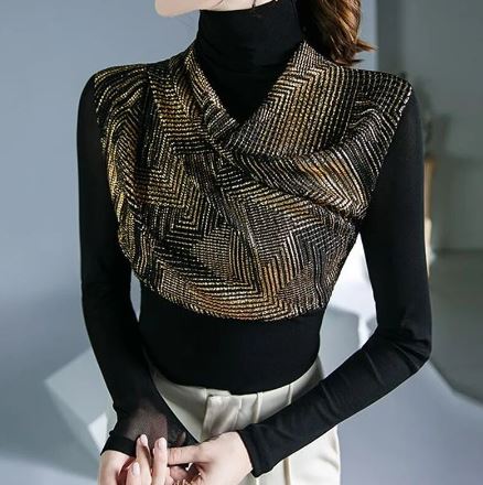 Lena – Moderigtige rullekravesweater - Image 3