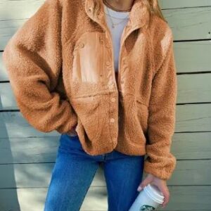 Senna - Winterfleecejacke mit Nackenschutz